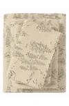 Woven & Weft Holiday Print Turkish Cotton Sheet Set In Neutral