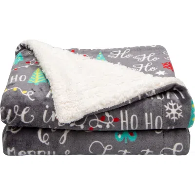 Woven & Weft Holiday Printed Throw Blanket