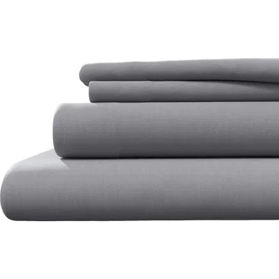 Woven & Weft Jersey Knit Sheet Set In Gray