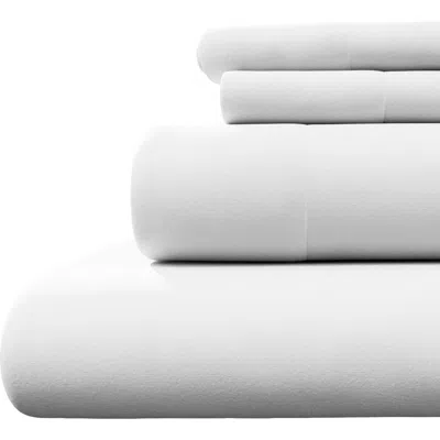 Woven & Weft Jersey Sheet Set In White