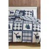 Woven & Weft Lodge Patchwork Quilt Set In Multi