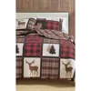 Woven & Weft Lodge Patchwork Quilt Set In Multi
