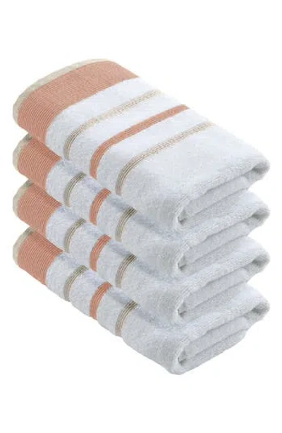 Woven & Weft Luxurious Cotton 4-pack Decorative Hand Towels