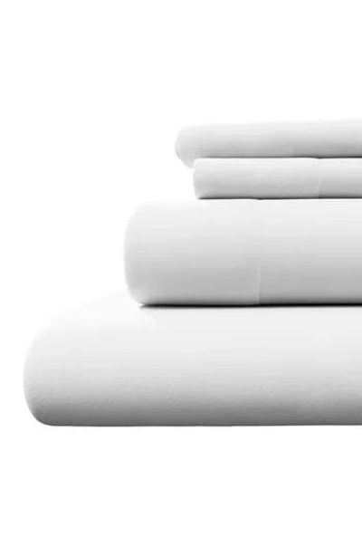 Woven & Weft Organic Cotton Jersey Sheet Set In White