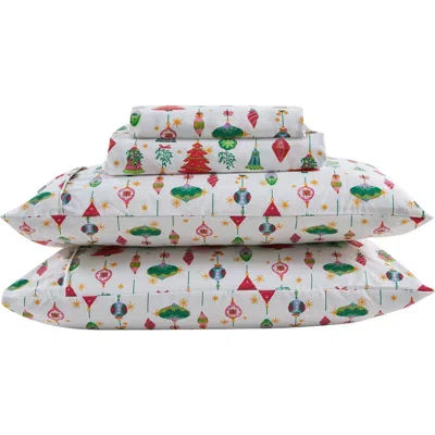 Woven & Weft Plaid Print Microfiber Sheet Set