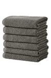 Woven & Weft Popcorn Texture 6-piece Towel Set