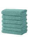 Woven & Weft Popcorn Texture 6-piece Towel Set