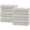 Woven & Weft Popcorn Textured 6-piece Cotton Bath Towel Set