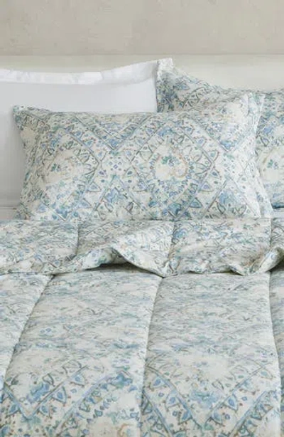 Woven & Weft Reversible Comforter Set In Daphne Print/daphne Print