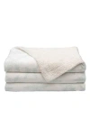 Woven & Weft Reversible Faux Shearling Throw Blanket