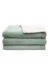Woven & Weft Reversible Faux Shearling Throw Blanket