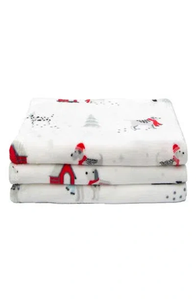 Woven & Weft Season's Greetings Throw Blanket