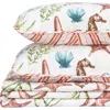 Woven & Weft Starfish Seahorse Reversible Microfiber Quilt Set