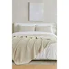 Woven & Weft Stonewashed Quilt & Sham Set In Sand
