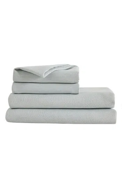 Woven & Weft Tencel™ Blend Sheet Set In Blue