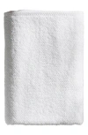 Woven & Weft Textured Single Bath Towel In Optic White