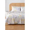 Woven & Weft Tiny Floral Quilt & Sham Set In White