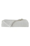 Woven & Weft Waffle Weave Cotton Throw Blanket In White
