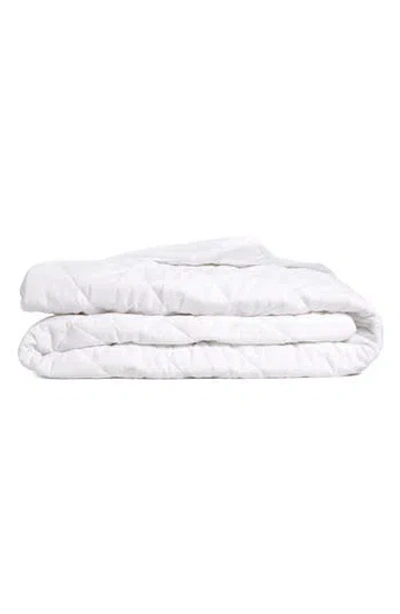 Woven & Weft Waterproof Mattress Pad In White