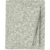 Woven & Weft Winter Floral 4-piece Flannel Bed Sheet Set In Gray