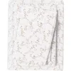 Woven & Weft Winter Floral 4-piece Flannel Bed Sheet Set In White