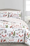 Woven & Weft Winter Snowman Quilt & Sham Set