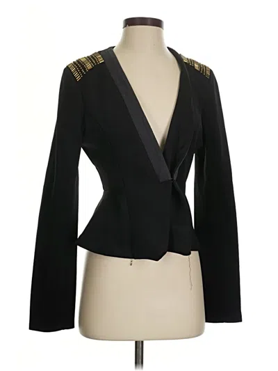Pre-owned Wow Couture Blazer Jacket In Black