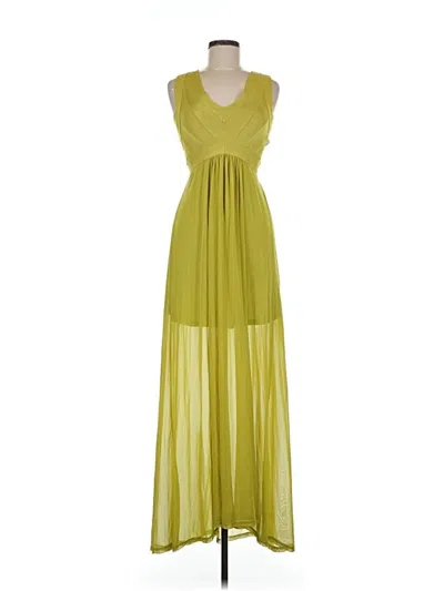 Pre-owned Wow Couture Casual Dress In Green