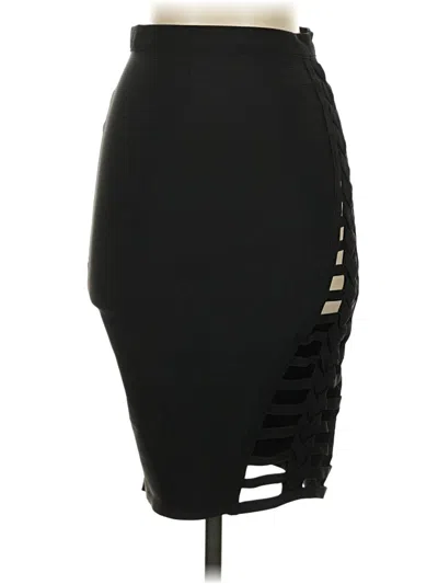 Pre-owned Wow Couture Casual Skirt In Black
