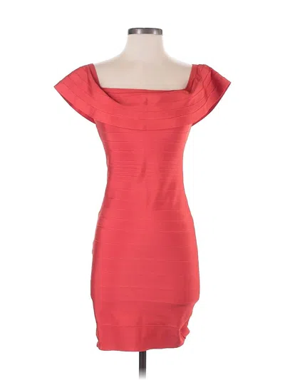Pre-owned Wow Couture Cocktail Dress In Red