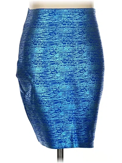 Pre-owned Wow Couture Formal Skirt In Blue