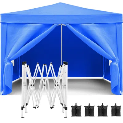 Wow Pioneer 10x10 Folding Canopy With Removable Sidewalls