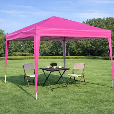 Wow Pioneer 10x10 Ft Pop Up Gazebo Canopy Tent With Removable Sidewalls