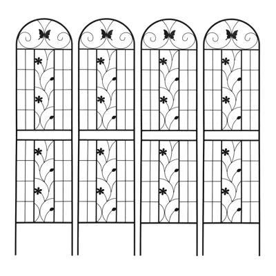 Wow Pioneer 2 Pack Garden Trellis For Climbing Plants Outdoor Support