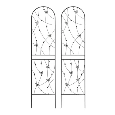 Wow Pioneer 2 Pack Garden Trellis For Climbing Plants Outdoor Support