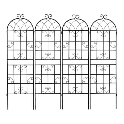 Wow Pioneer 2 Pack Garden Trellis For Climbing Plants Outdoor Use