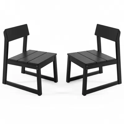 Wow Pioneer 2-pack Indoor Outdoor Dining Side Chairs For Home And Garden Use