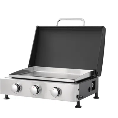 Wow Pioneer 3-burner Gas Grill With Teppanyaki Combo