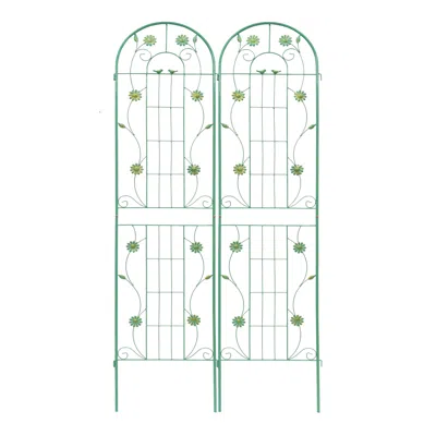 Wow Pioneer 4 Pack Garden Trellis For Climbing Plants Outdoor Flower Support
