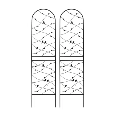 Wow Pioneer 4 Pack Garden Trellis For Climbing Plants Outdoor Flower Support