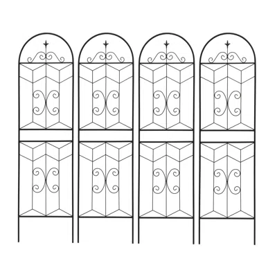 Wow Pioneer 4 Pack Garden Trellis For Climbing Plants Outdoor Plant Support