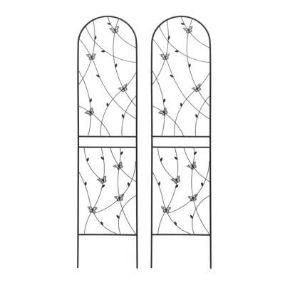 Wow Pioneer 4 Pack Garden Trellis For Outdoor Climbing Plant Support