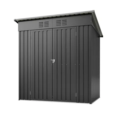 Wow Pioneer 6 X 4 Ft Outdoor Storage Shed For Garden Backyard Lawn