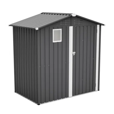 Wow Pioneer 6ft X 4ft Outdoor Storage Shed Utility Tool Storage House