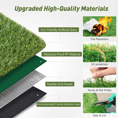 Wow Pioneer Artificial Grass Synthetic Thick Lawn Turf Carpet