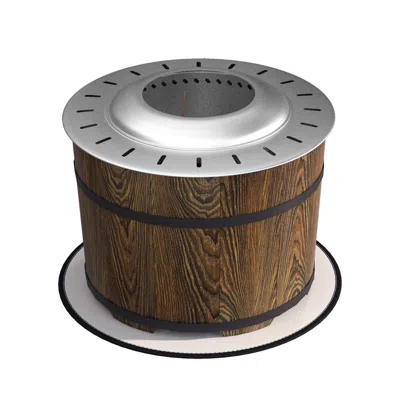 Wow Pioneer Barrel Style Smokeless Fire Pit