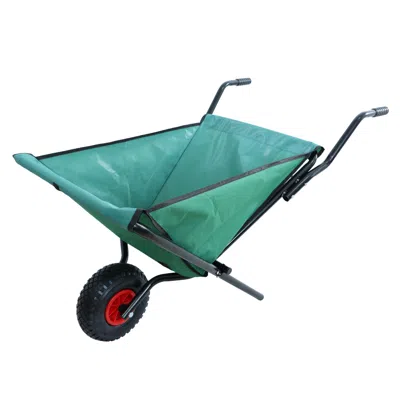 Wow Pioneer Collapsible Foldable Wheelbarrow For Outdoor Home And Garden Use