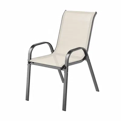 Wow Pioneer Coordinated Patio Chair Set For Gatherings In White