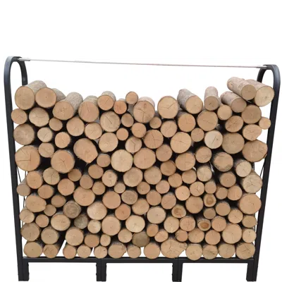 Wow Pioneer Firewood Rack Stand Heavy Duty Logs Holder Wood Pile Storage Stacker Organizer