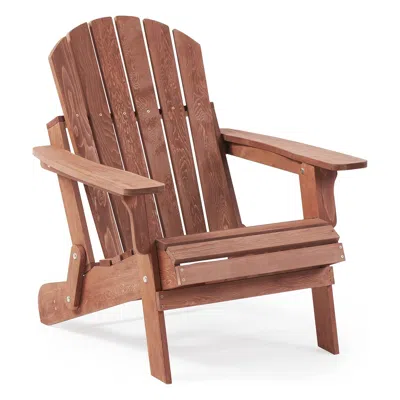 Wow Pioneer Folding Adirondack Chair For Comfortable Outdoor Seating Experiences